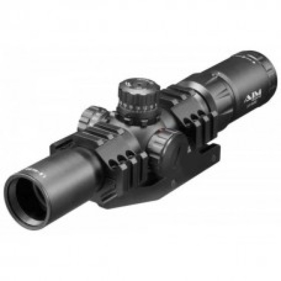 Aim Sports Recon Series 1.5-4X30MM Rifle Scope with 3/4 Circle Reticle