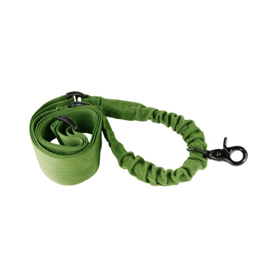 Aim Sports ONE POINT BUNGEE RIFLE SLING/GREEN