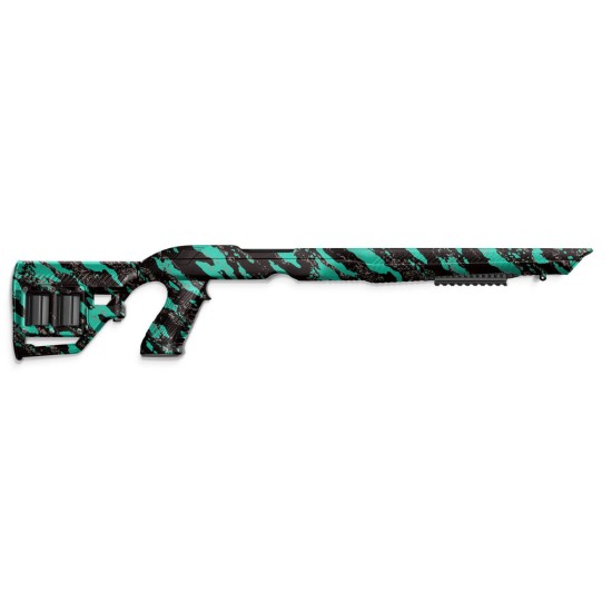 Adaptive Tactical - RM4 CAMO RIFLE STocK FOR RUGER® 10/22 - SPLASH TEAL