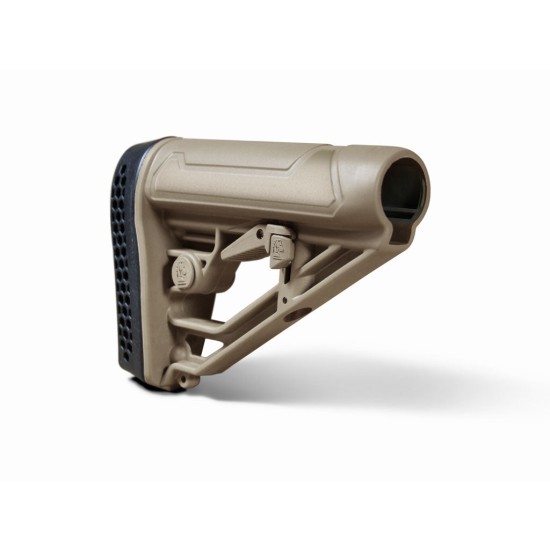 Adaptive Tactical - EX PERFORMANCE ADJUSTABLE AR STocK – MIL-SPEC – FDE