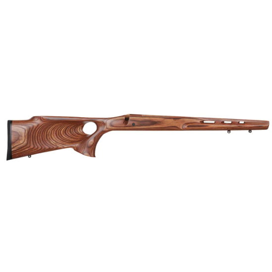 Boyds Ross Featherweight Thumbhole Rifle Stock Remington 700 ADL Factory Barrel Channel Laminated Wood Brown Drop-In - Short Action