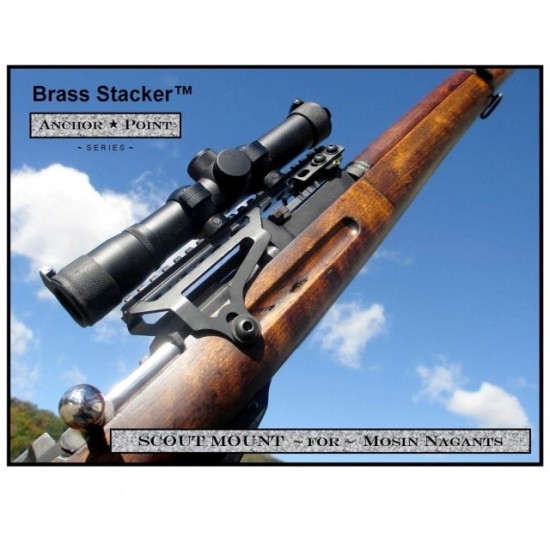 Brass Stacker - Mosin Nagant M9130 M38 M44 T53 Universal Fit Scout Scope Mount