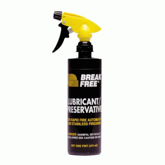 Break-Free - CLP Cleaner, Lubricant + Protectant Container Type: Trigger Spray Bottle Quantity: Single Size: 1 PT