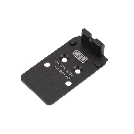 C&H Precision Trijicon RMR/SRO and Holosun 407C/507C/508T Adapter Plate for Glock MOS