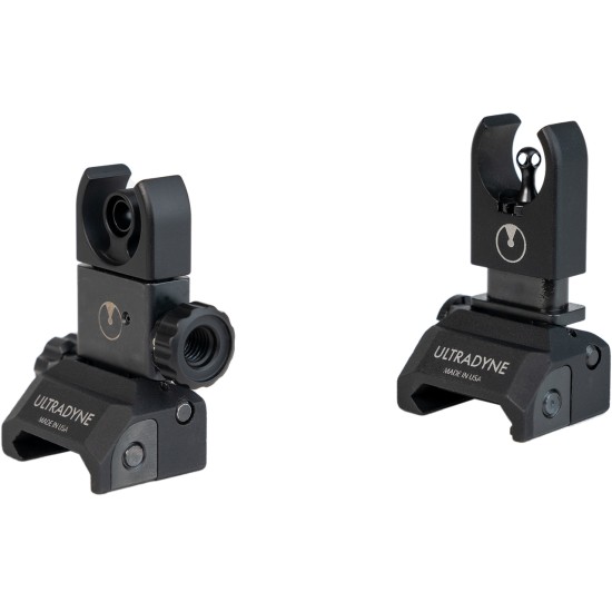 CMMG - Ultradyne C4 Folding Front and Rear Sight Combo