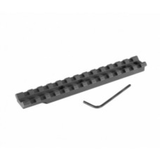 EGW Gun Parts - Ruger M-77 Long Action Picatinny Rail Mounts (MUST DRILL & TAP RECEIVER) 0 MOA Ambidextrous