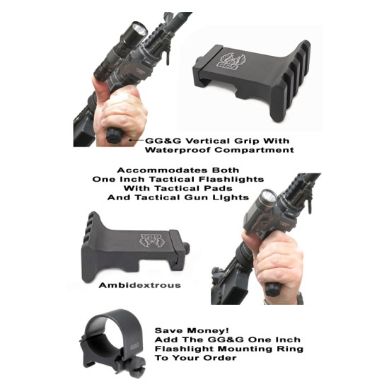 GG&G OFFSET TACTICAL FLASHLIGHT MOUNT - C/W 1 RING