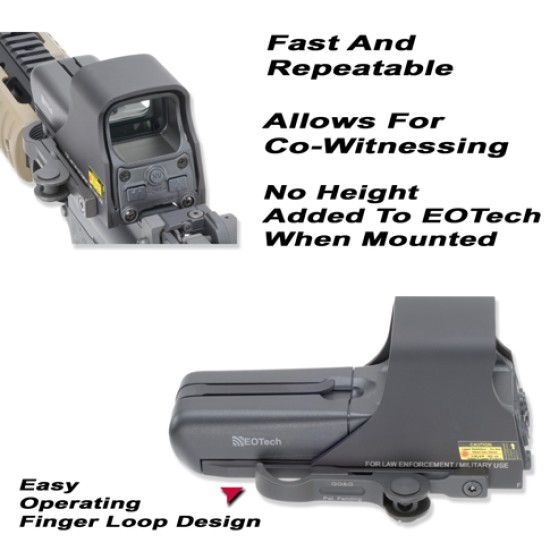 GG&G EOTECH SCOPE ACCUCAM QUICK DETACH MOUNTING SYSTEM FOR THE 511, 512, 551 AND 552