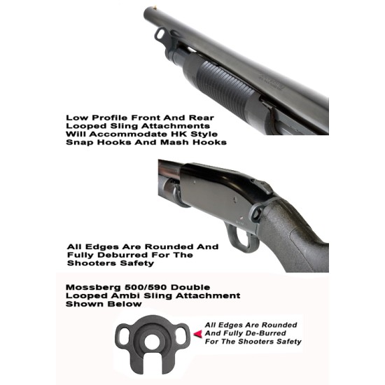 GG&G CANADA - MOSSBERG 500 FRONT LOOPED SLING ATTACHMENT