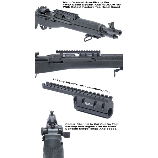 GG&G M1A SCOPE MOUNT, SCOUT CONFIGURATION
