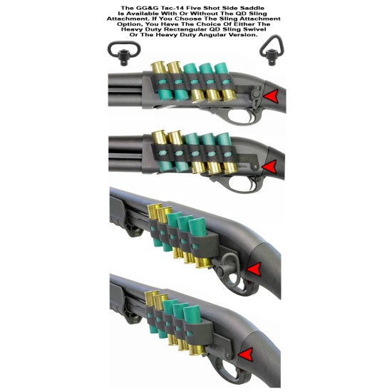 GG&G Remington TAC-13 12 Gauge QD Front Sling Attachment with Angular Swivel