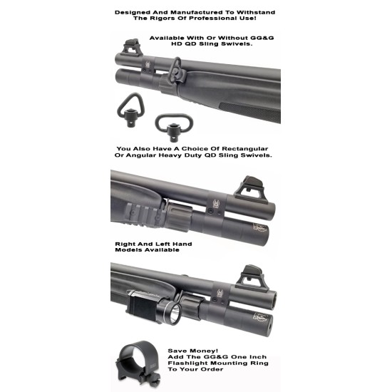 GG&G CANADA - BERETTA 1301 SHOTGUN QUICK DETACH SLING AND FLASHLIGHT MOUNT