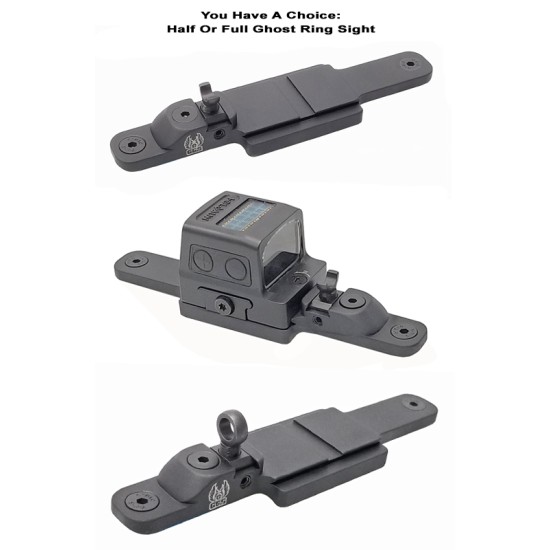 GG&G CANADA - BERETTA 1301 OPTIC RAIL MOUNT FOR THE HOLOSUN HE509T RED DOT REFLEX SIGHT - HALF GHOST RING
