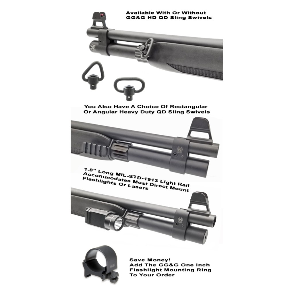 GG&G CANADA - MOSSBERG 930 QD Sling And Flashlight Mount With Angular ...