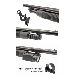 GG&G■Mossberg 590 フラッシュライト マウント■1655R GG&G MOSSBERG 590 SHOCKWAVE FLASHLIGHT MOUNT | Buy in