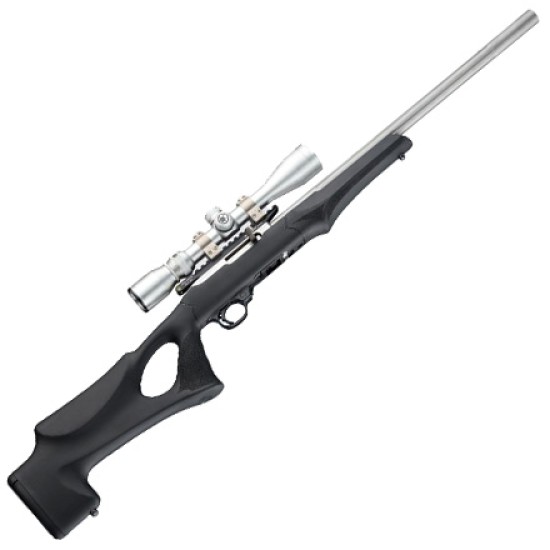 Hogue Canada - Ruger 10/22 Tactical Thumbhole Rubber Overmolded Stock.920 Barrel Channel Black