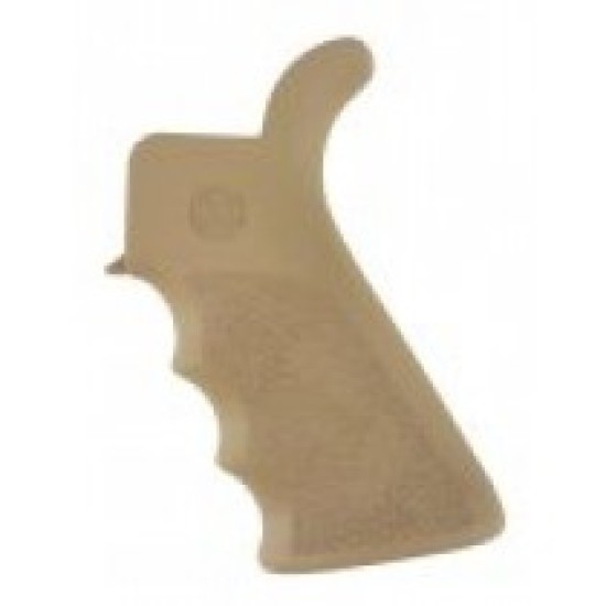 Hogue Canada - AR-15/M-16 Rubber Grip Beavertail with Finger Grooves Flat Dark Earth