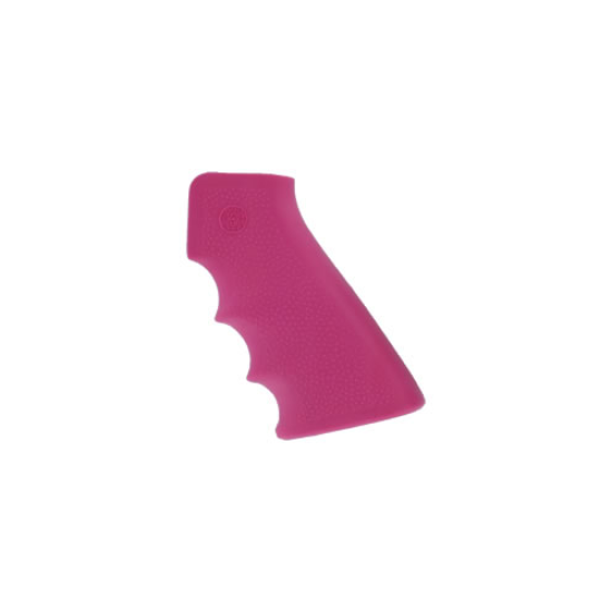 Hogue Canada - AR/M-16 OverMolded Rubber Grip with Finger Grooves Pink