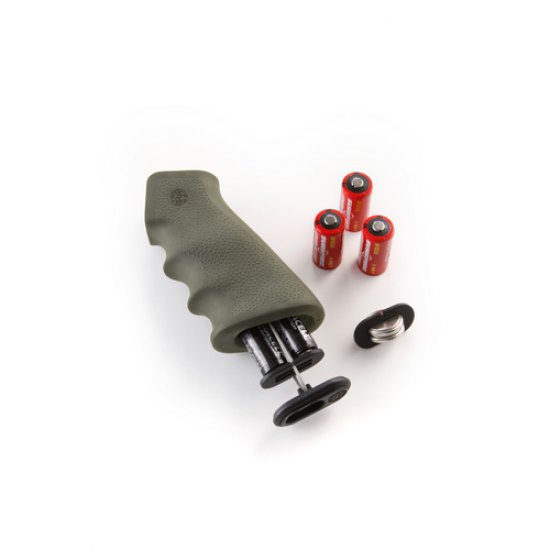 Hogue AR-15/M-16 OverMolded Rubber Grip with Cargo Management System Storage Kit OD Green