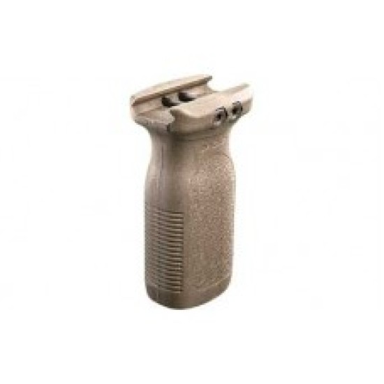 Magpul RVG Vertical Foregrip, Fits Picatinny, FDE