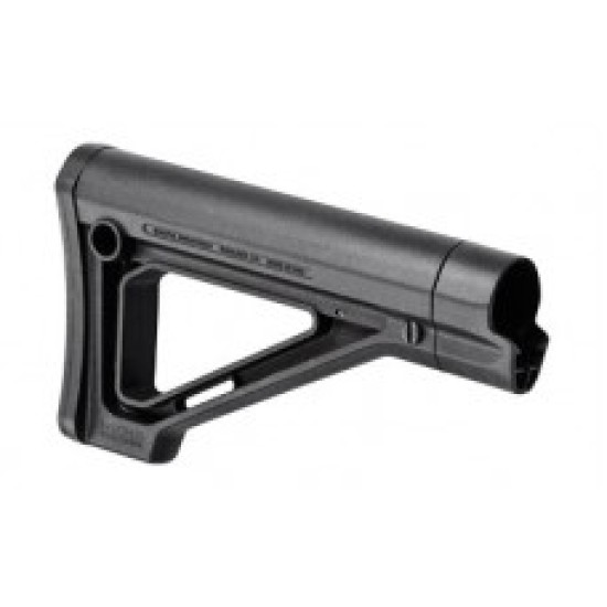 Magpul MOE Fixed Carbine Stock, Fits AR Rifles, Mil-Spec, Black Finish