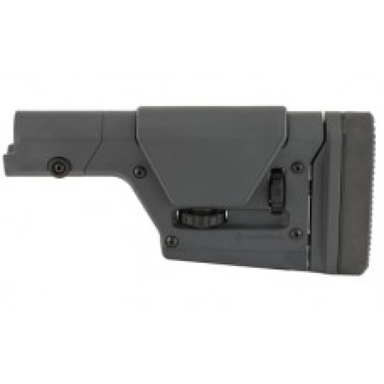 Magpul - PRS GEN3 Precision-Adjustable Stock, Fully Adjustable, Fits AR-15/AR-10, Gray