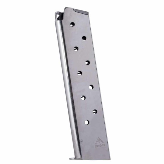 Mec-Gar 1911 FULL SIZE .45 ACP 10-ROUND - NICKEL