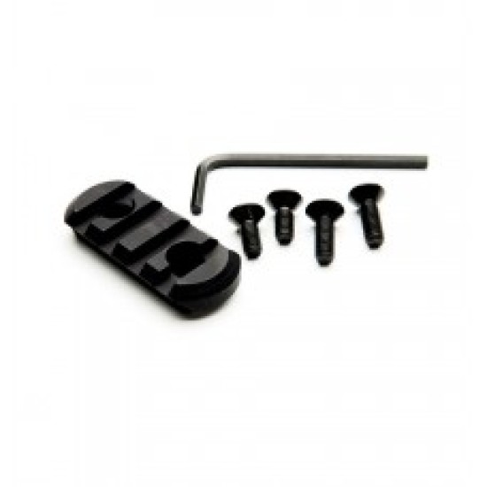 Mesa Tactical Adapter Mount Standard Profile Picatinny Rail, 2 In