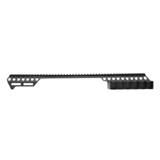 Mesa Tactical SureShell Carrier and Rail for Remington Tac-13 (12-GA) - 6 Shell - 18 Rail Polymer