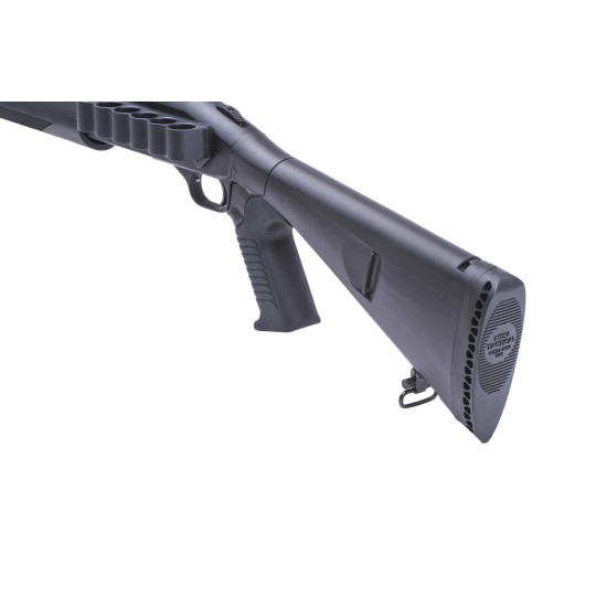 Mesa Tactical Urbino® Pistol Grip Stock For Mossberg 930 (Standard Butt, 12-GA, Black) - No Riser - Standard Buttpad
