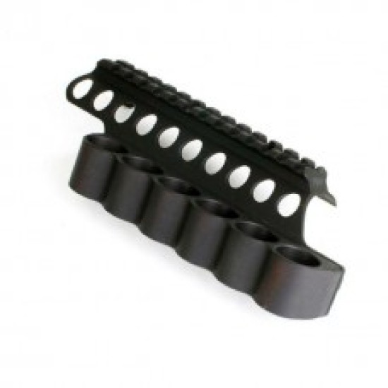 Mesa Tactical SureShell Carrier and Rail for Beretta 1301 Comp (6-Shell, 12-GA, 5½ in)