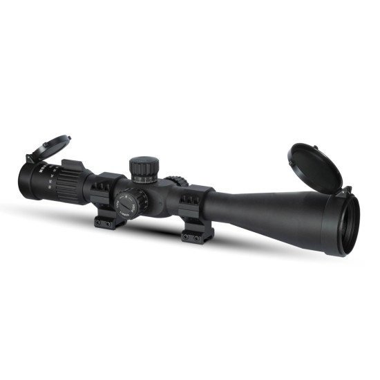 Monstrum Tactical - G3 8-32x56 FFP Rifle Scope with Zero Stop - Black