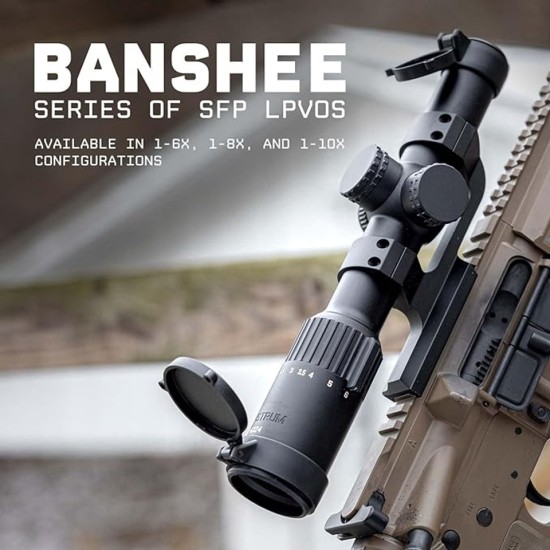 Monstrum - Banshee 1-10x24 LPVO Rifle Scope - MX1