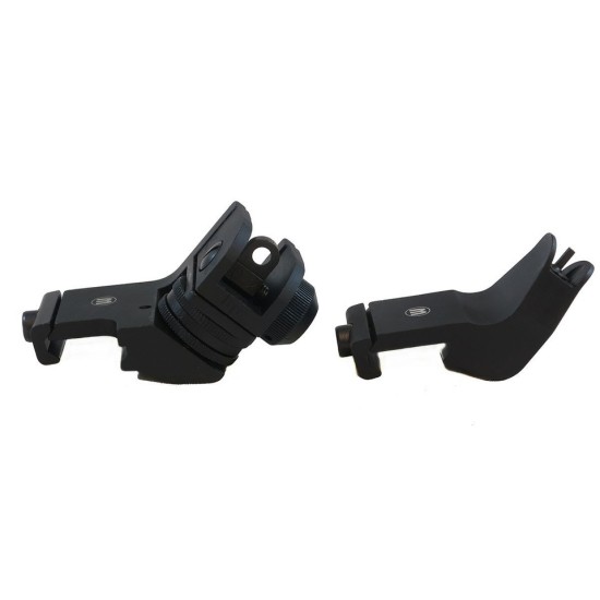 Monstrum Tactical - 45 Degree Offset Front and Rear Backup Iron Sights