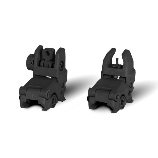 Monstrum Tactical - Polymer Flip Up Front and Rear Sights