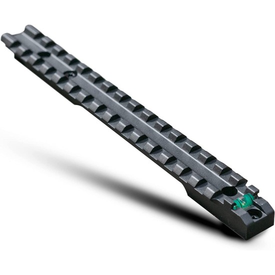 Monstrum Tactical Savage Arms 10/11/12/14/16 Accu-Trigger Short Action Picatinny Optic Rail w/ Integrated Level Bubble - 20 MOA