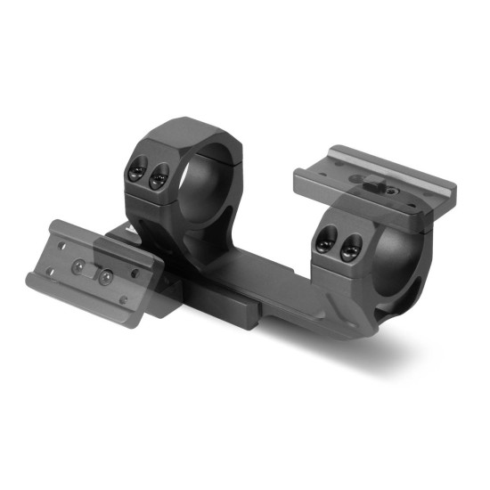Monstrum Tactical - Sidewinder Series Scope Mount with 45 Degree Canted Red Dot Sight Base - Picatinny