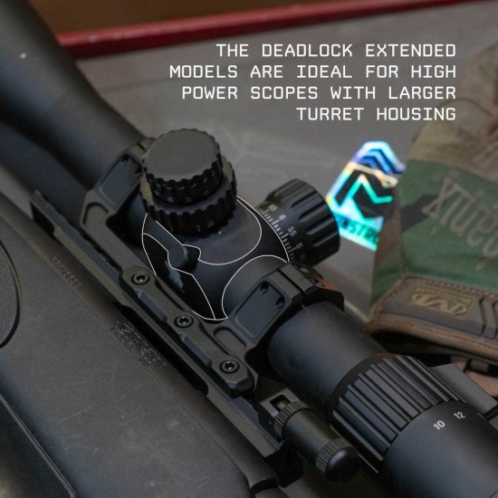 Monstrum Tactical Deadlock Series Scope Mount | 30mm - 1.70in Centerline Height