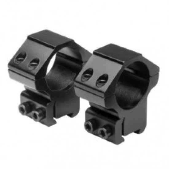 NcStar Canada - 1 X 1.1H 3/8 Dovetail Rings - Black