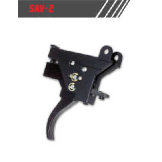 Rifle Basix - L-1 K Remington 700 Trigger With Safety & Bolt Stop - Silver
