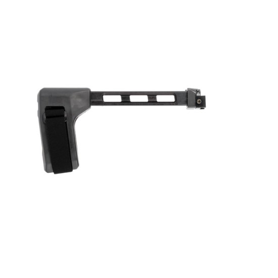 SB TACTICAL Honey Badger 9mm Black Stabilizing Brace with Buffer and Spring (HBAR9-01-SB)