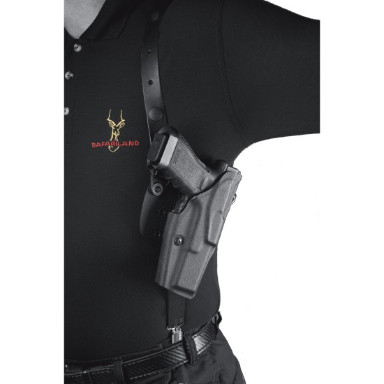 Safariland - Glock 20, 21 Plain Black - ALS™ Concealment Shoulder Holster - Model 1051 - LH
