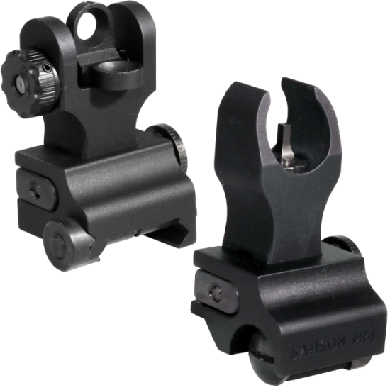 Samson Manufacturing Corp - Quick Flip® Folding Sights - Front (SIG HK) & Rear (SP)