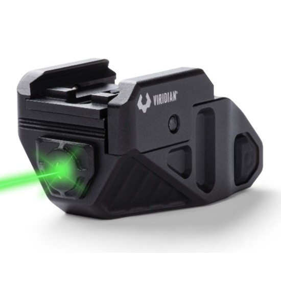 Viridian C5 Universal Green Laser Sight w/ Rechargeable Battery, INSTANT-ON and SafeCharge Power Bank, Black