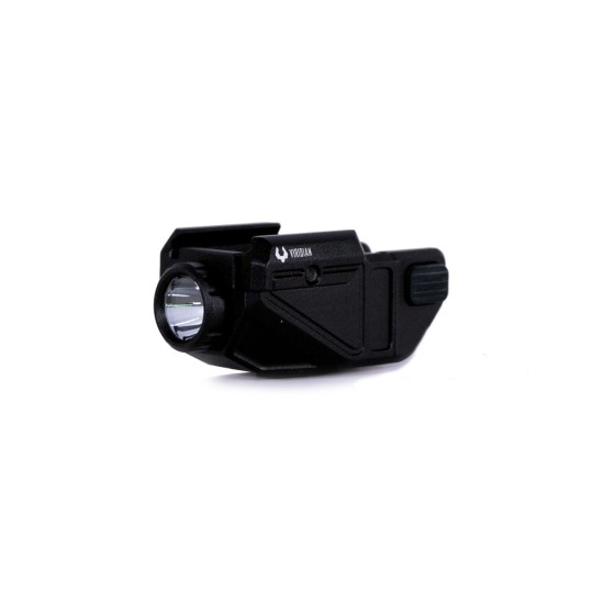 Viridian CTL Custom for Glock 17/19/22/23, 580 Lumen Tactical Light w/ Rechargeable Battery, INSTANT-ON, and SafeCharge Power Bank, Black